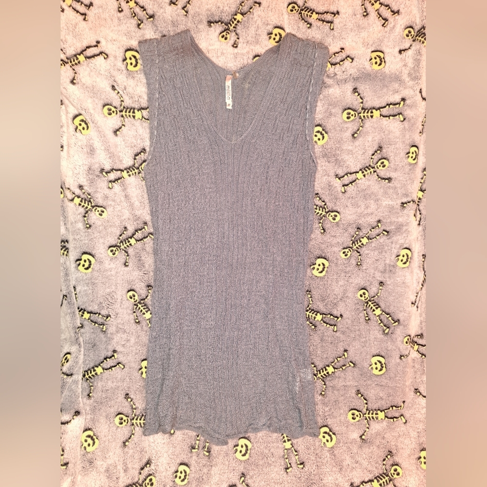 Extra long summer sweater